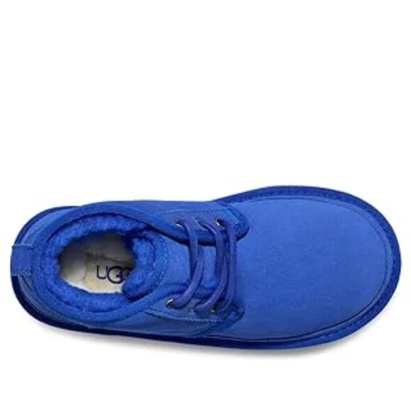 UGG Neumel II 1017320K-420 Kids US 6 Blue Wool Round Toe Ankle Boots GAL1004 - Picture 2 of 10